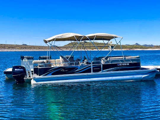 Memorial Day weekend fun in the sun! 12 passenger luxury pontoon