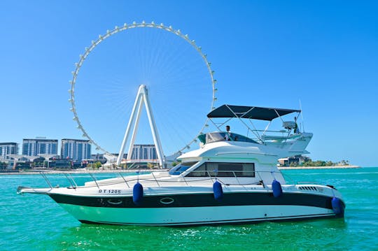 50ft Majesty Motor Yacht Charter in Dubai, United Arab Emirates for 15 person