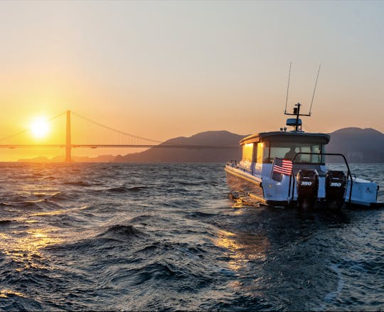 Location de bateaux à moteur de 37 pieds, région de la baie de San Francisco
