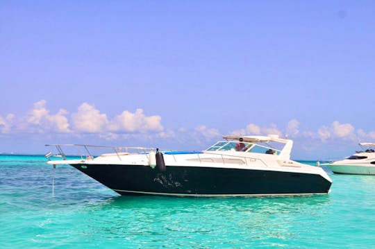 Sea Ray Yacht 46ft Cancun enjoy Isla Mujeres for 4 hours up to 15 pax
