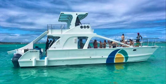 Punta Cana's favorite Catamaran with Professional Captain and Crew | 80 People