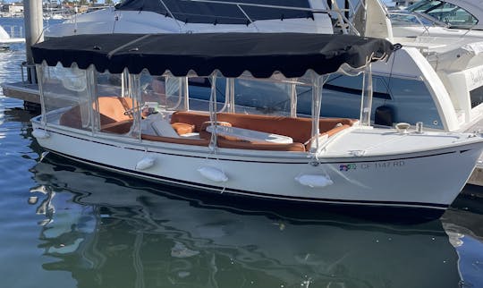 Bateau Duffy électrique de luxe de 21 pieds à Newport Beach