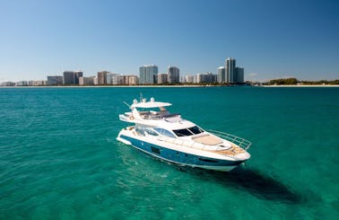 Luxury Azumit 70' Vacation Yatch -- Jet Ski for FREE -- in Miami