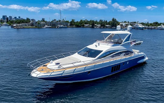 Stunning 64' Azimut Flybridge with Seabobs