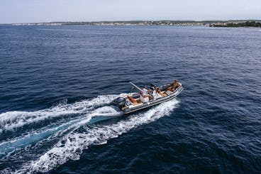 Tiger Marine 650 Open Black Boat Rental in Zadar
