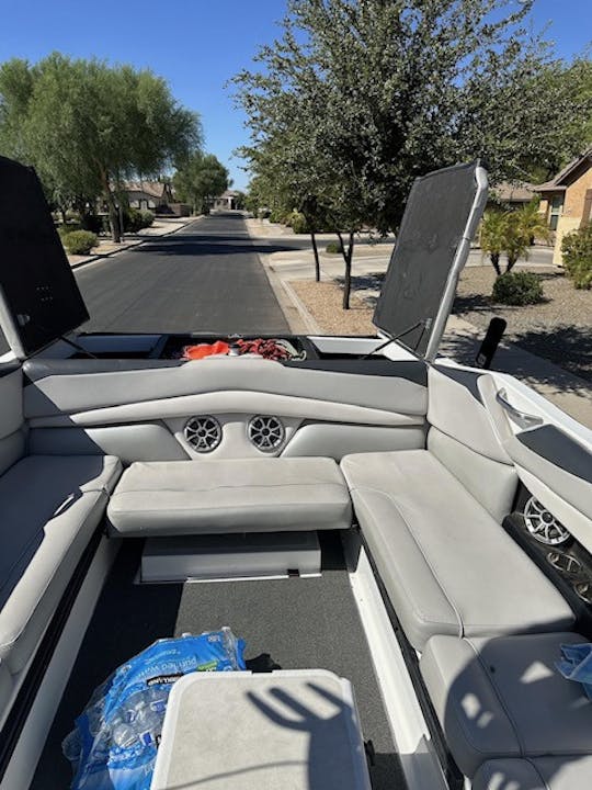 Axis 24ft Surf, Wakeboard, Tube with Captain @ Saguaro Lake