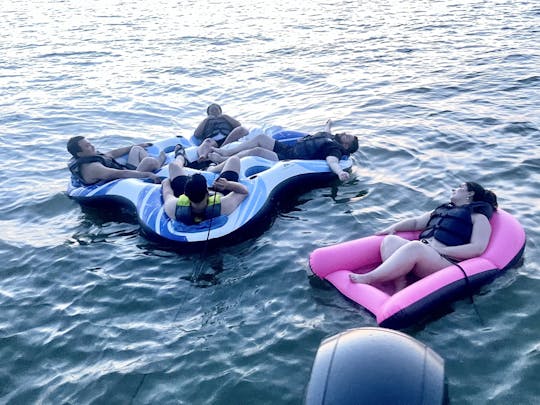 NOUVEAU ponton DLX 2024 ! Invitez vos amis ou votre famille et profitez du lac Ray Hubbard ☀️