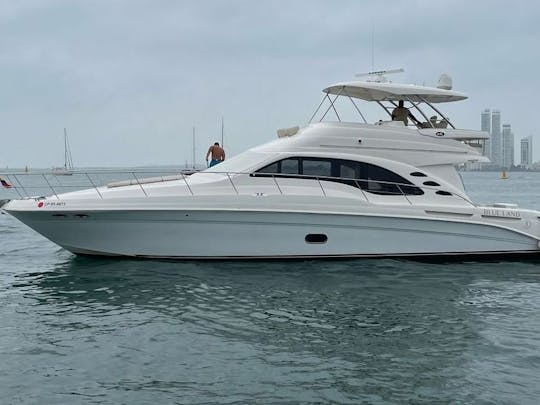 ENJOY CARTAGENA on a Beautiful 60FT SEA RAY Yacht!