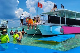 Private Crab Island Charter for up to 48 Guests