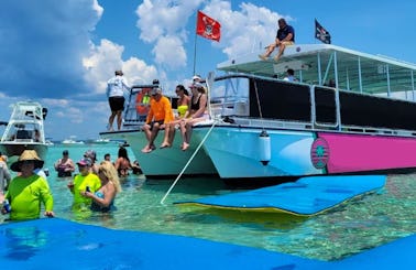 Private Crab Island Charter for up to 48 Guests