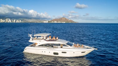 69ft Ferretti,The most Luxurious Yacht in Hawaii for an Unparalleled Experience!