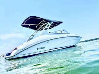 FunDay Getaway! Captain Included! 24' twin engine jet boat 360hp