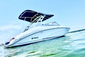 Captain Included! 24' 2019 Yamaha 242 Limited S