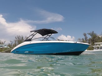 Charter this brand new 2023 25ft Yamaha AR250 Jetboat in Sarasota