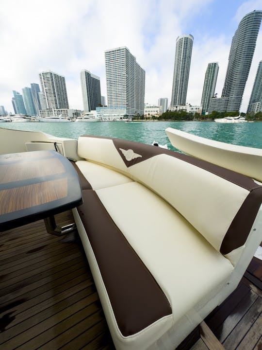 Miami in Style: 45FT Marquis Sport Coupe – Free Jet Ski or 1 Extra Hour!