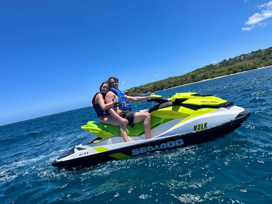 Enjoy The Beautiful Waters Of Puerto Rico On This 3 Seater 2019 Sea-doo Jet Ski!