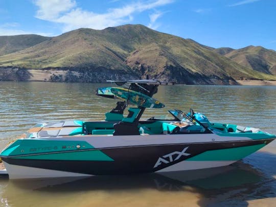 2023 ATX 22ft Wakeboat Water Fun - up to 10 people ✨️🥳