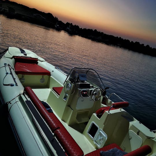 Rent the 24' Gene RIB in Oía, Greece with Skipper