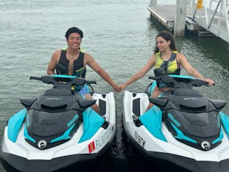 2023 Sea-Doo GTX Pro マックダディスキークーラーとブルートゥース付き 3人掛け