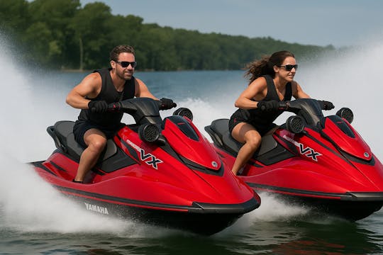 🌊 2 Brand-New 2025 Yamaha VX Waverunners 🎧 Premium Sound • ⚡ High Speed 