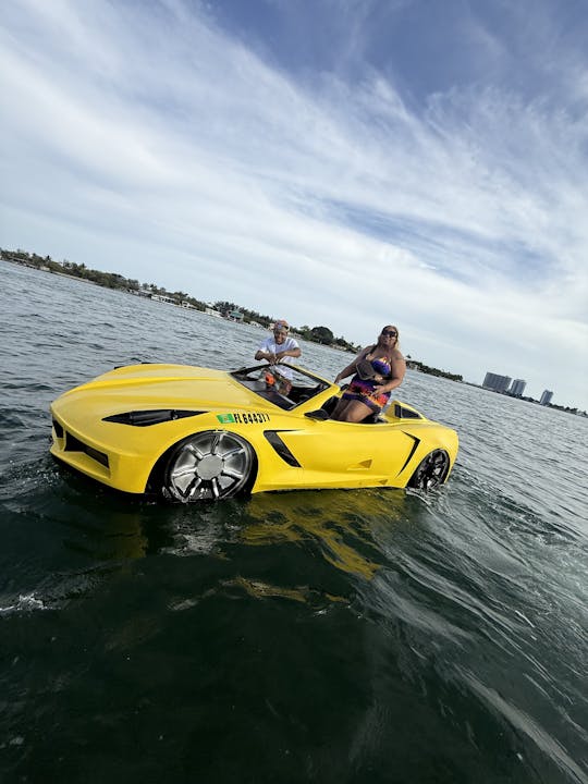 Location de jetcar à Miami + Croisière en bateau gratuite dans la baie de Biscayne