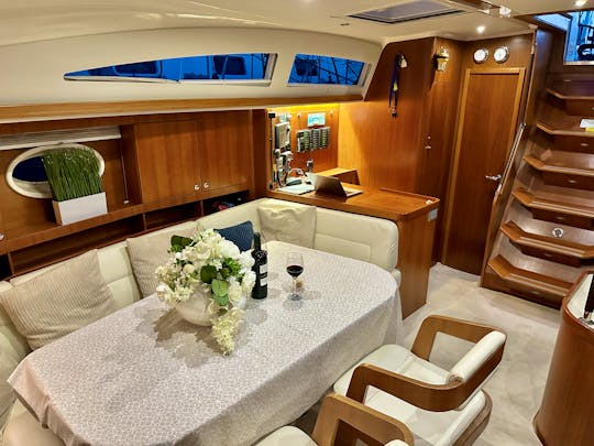 ELAN 514 luxury crewed charter