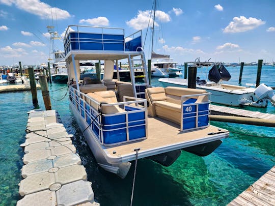 🔥20% OFF ALL CHARTERS ON OUR NEW DOUBLE DECK PONTOON 🔥