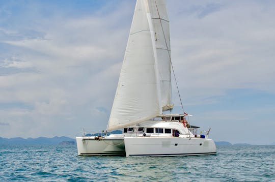 Logans Run - A Beautiful Lagoon 380 Sailing Catamaran available in Phuket