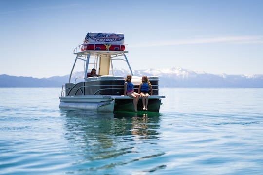 Pontoon with slide in Tahoe Vista, California - 8 Hours