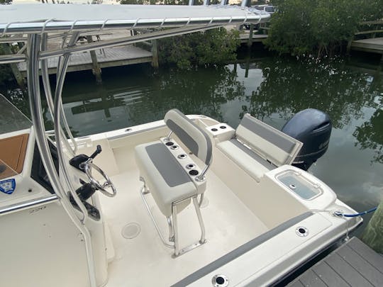 2020 Cobia 22ft Center Console for 8 person