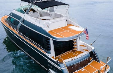 Luxurious yacht  Carver Pilothouse 