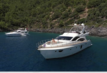 Explore mystery waters of Göcek and feel comfort through our 22 meter lady