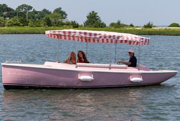  22’ 2025 Pink Fun Boat Rental in Sag Harbor, New York