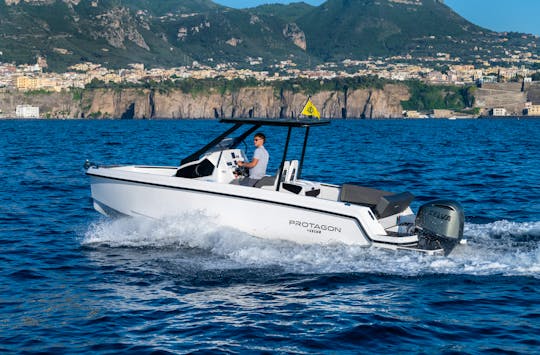 Protagon 25 ,Speed Boat in Campania, Italy for 8 person