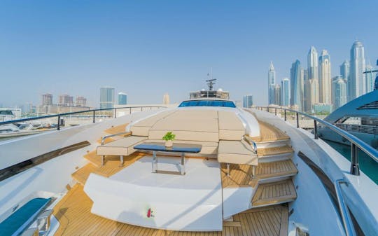 125ft Saffuriya Power Mega Yacht in Dubai, United Arab Emirates