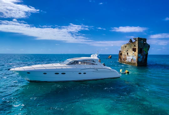1 Free Hour ! Luxury Yacht Princess 62' ( Free Hour - Monday to Friday ) 