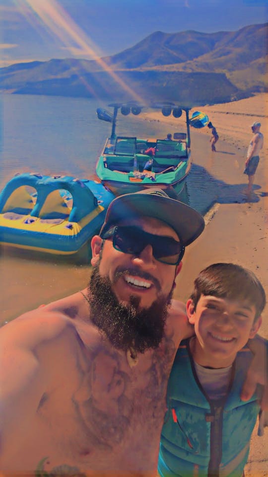 Plaisir aquatique en wakeboat ATX 2023 de 22 pieds - jusqu'à 10 personnes ✨️🥳