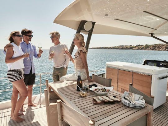 62ft Luxury Prestige X60 Power Mega Yacht Rental in Cote d'Azur, France