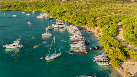 Visit multiple beaches, swim with turtles, enjoy Curacao's beautiful coastline.