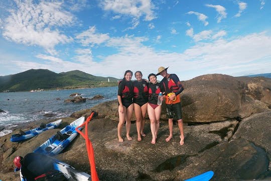 Excursion d'une demi-journée en kayak et plongée avec tuba