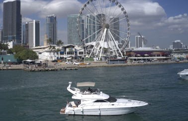 Get 1H Free! 45 Ft Yacht in Miami (Free Seabob Included)
