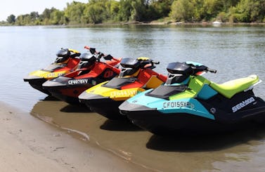 Location d'une journée complète pour le jet ski Sea-Doo Spark 2 2021