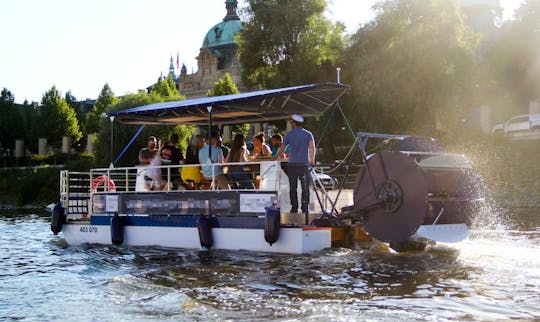 Charter Cycle Boat in Prague