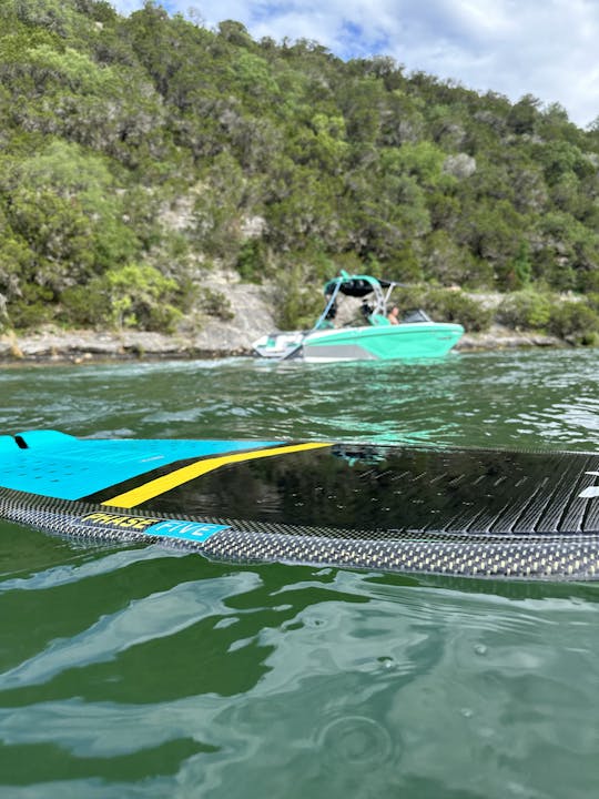 Luxury 12 Passenger 23ft Nautique Surf Boat - Lake Austin and Travis