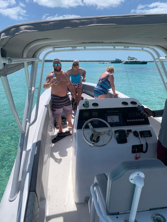 Escarabajo de 30 pies bien mantenido en barco y guía turístico para excursiones y alquiler diario