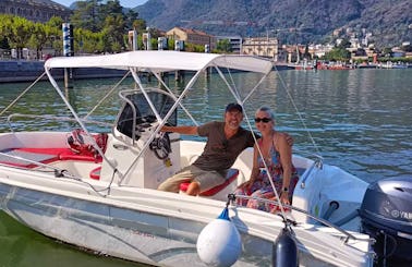 “Open Rent Boat” FOUR HOURS  (4H) Lake Como Tour