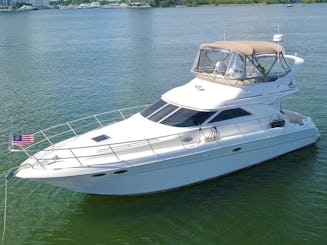 Discover Sea Ray Fly 44ft in Fort Lauderdale!!