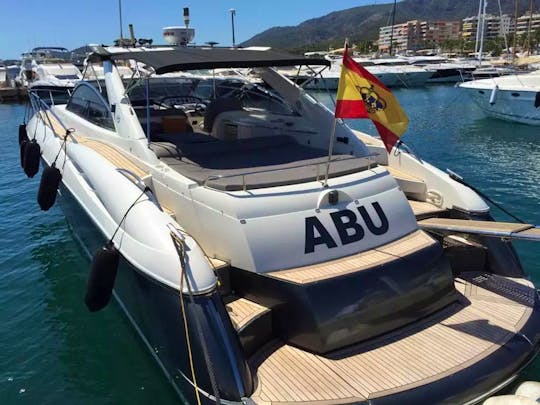 Sunseeker Camargue 50 Luxury Yacht in Port Calanova, Spain