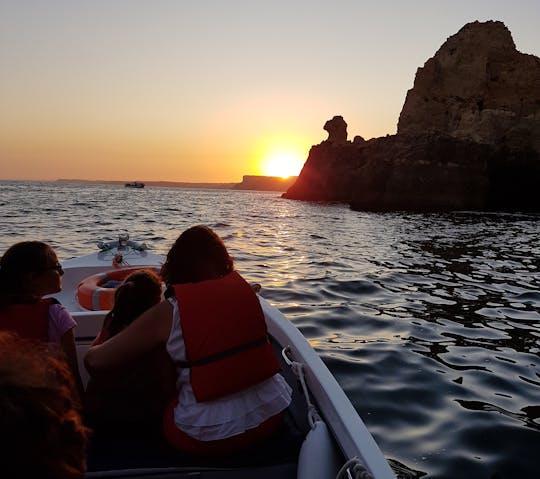 Private Sunset Boat Tour to Ponta da Piedade in Lagos, Algarve