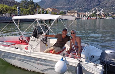 “OPEN Rent Boat” FOUR HOURS - 4h - Lake Como